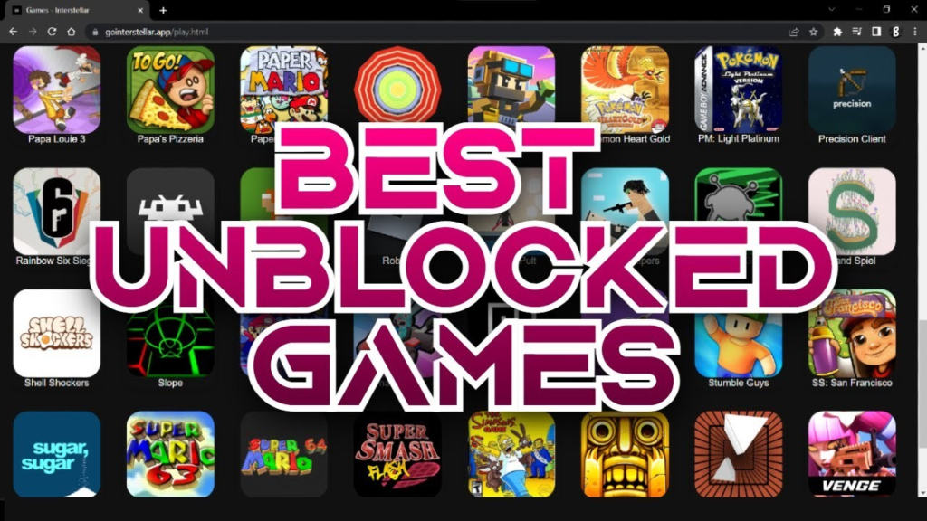 Play Free Unblocked Games: A Gateway to Endless Fun